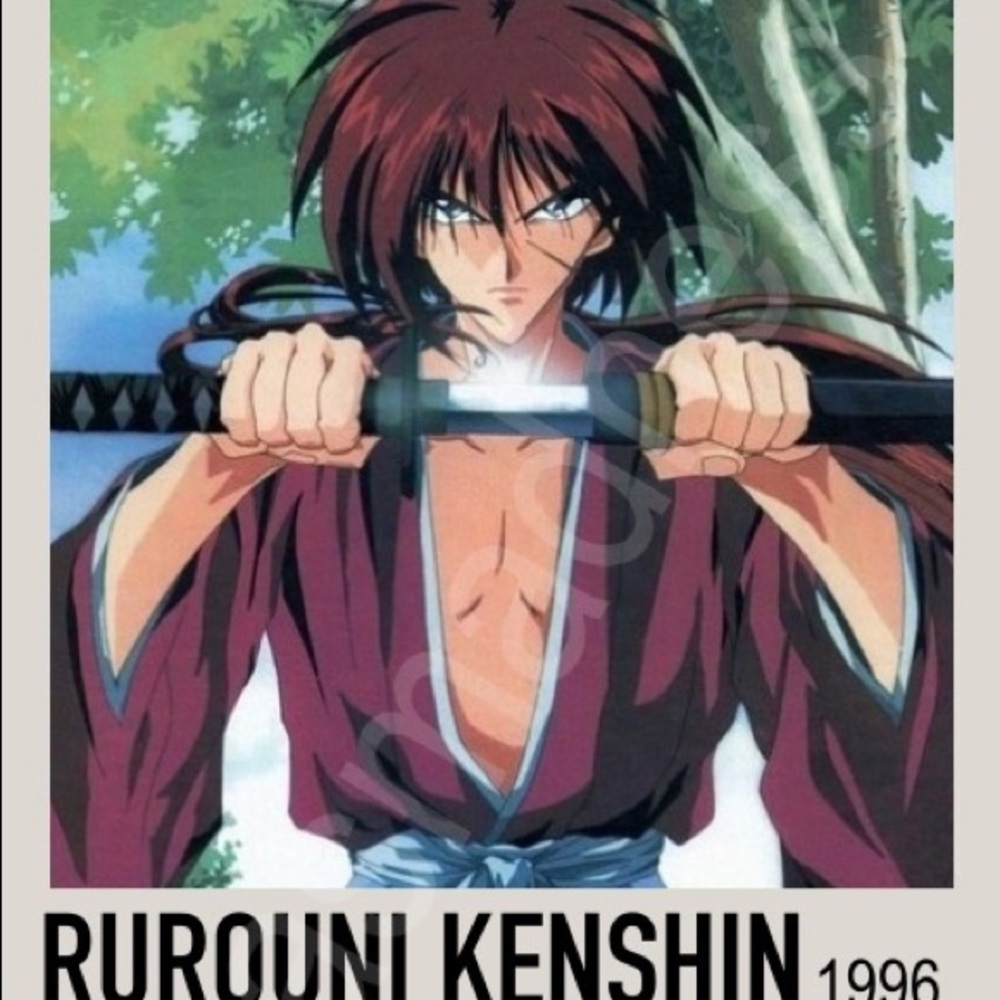 Rurouni Kenshin Anime Keychain